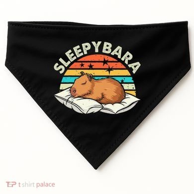 Capybara Pajamas Funny Capybara Costume Gift USA-Made Doggie Bandana