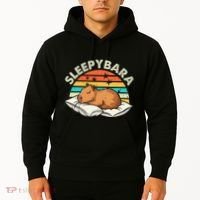 Capybara Pajamas Funny Capybara Costume Gift Hoodie thumb 2