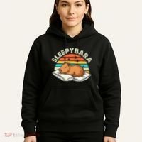 Capybara Pajamas Funny Capybara Costume Gift Hoodie thumb 5