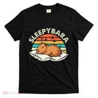 Capybara Pajamas Funny Capybara Costume Gift T-Shirt thumb 0