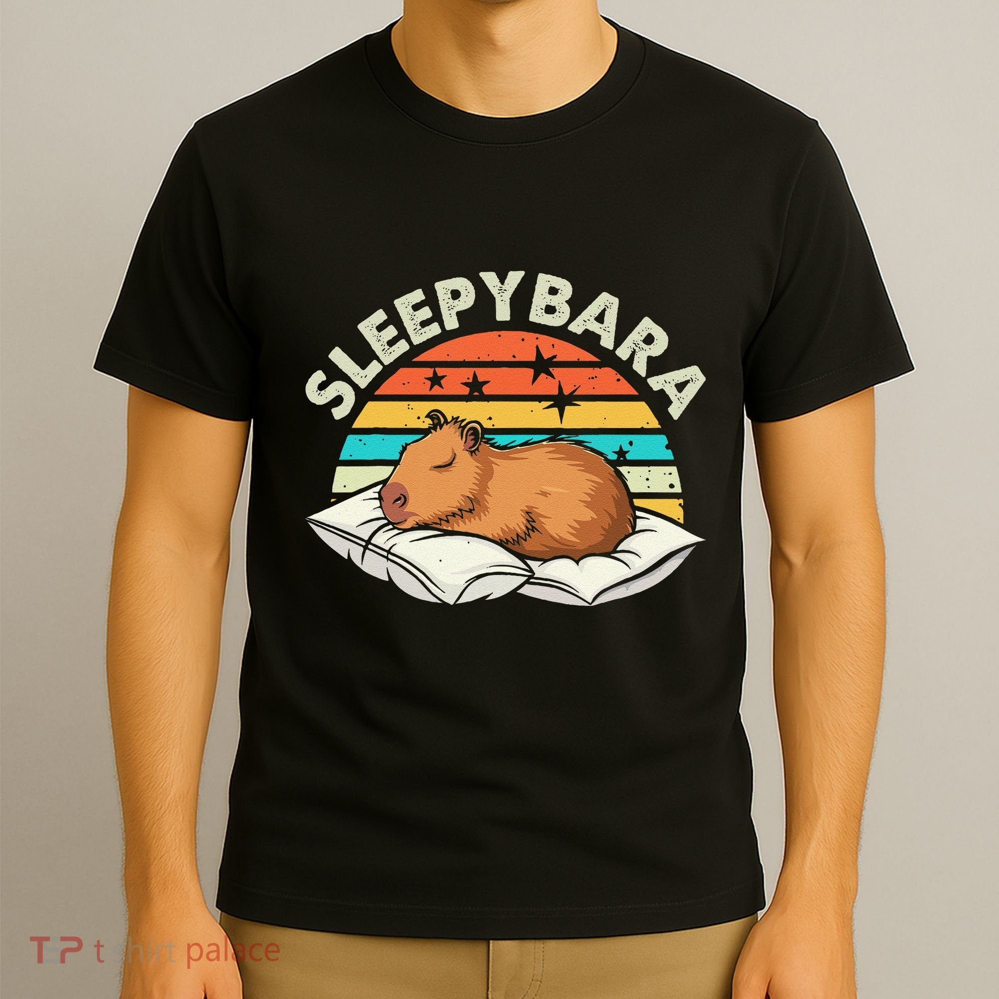 Capybara Pajamas Funny Capybara Costume Gift T-Shirt