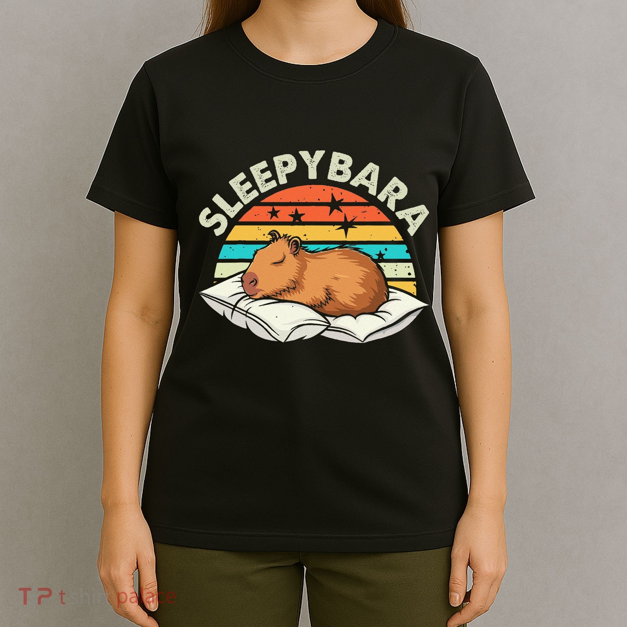 Capybara Pajamas Funny Capybara Costume Gift T-Shirt