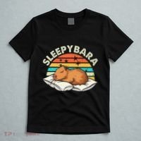 Capybara Pajamas Funny Capybara Costume Gift T-Shirt thumb 5