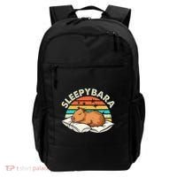 Capybara Pajamas Funny Capybara Costume Gift Backpack thumb 0