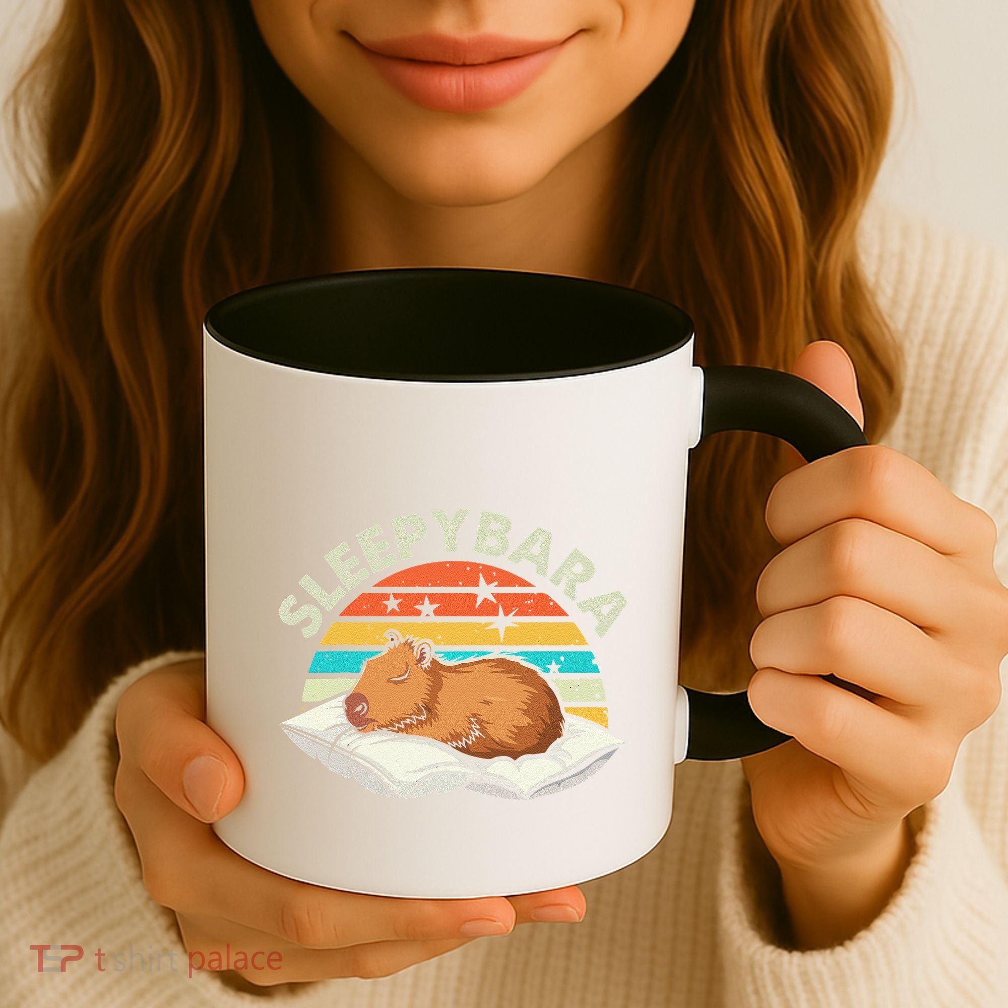 Capybara Pajamas Funny Capybara Costume Gift Coffee Mug