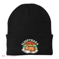 Capybara Pajamas Funny Capybara Costume Gift Beanie thumb 0