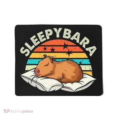 Capybara Pajamas Funny Capybara Costume Gift Mousepad