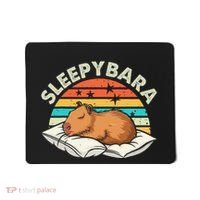 Capybara Pajamas Funny Capybara Costume Gift Mousepad thumb 0