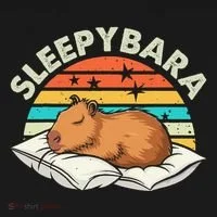 Capybara Pajamas Funny Capybara Costume Gift Ornament thumb 1