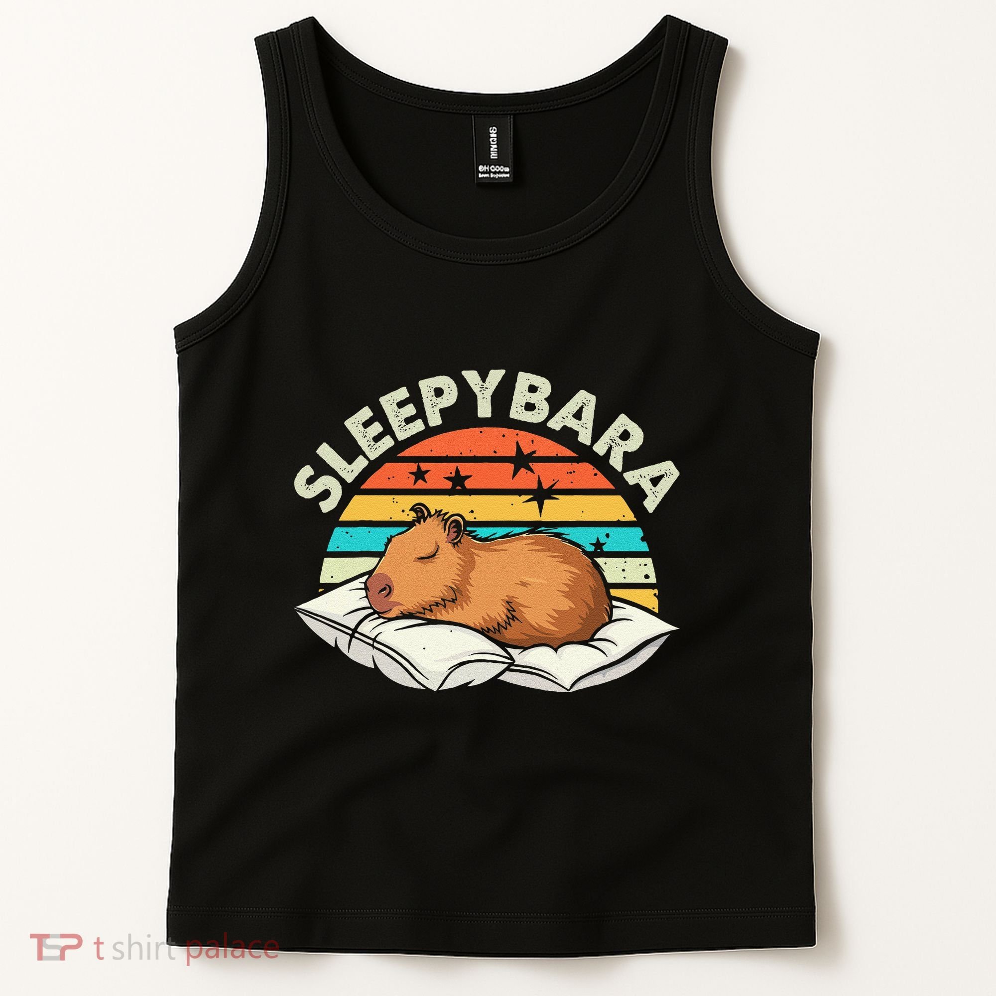 Capybara Pajamas Funny Capybara Costume Gift Tank Top