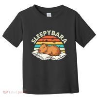 Capybara Pajamas Funny Capybara Costume Gift Toddler T-Shirt thumb 0