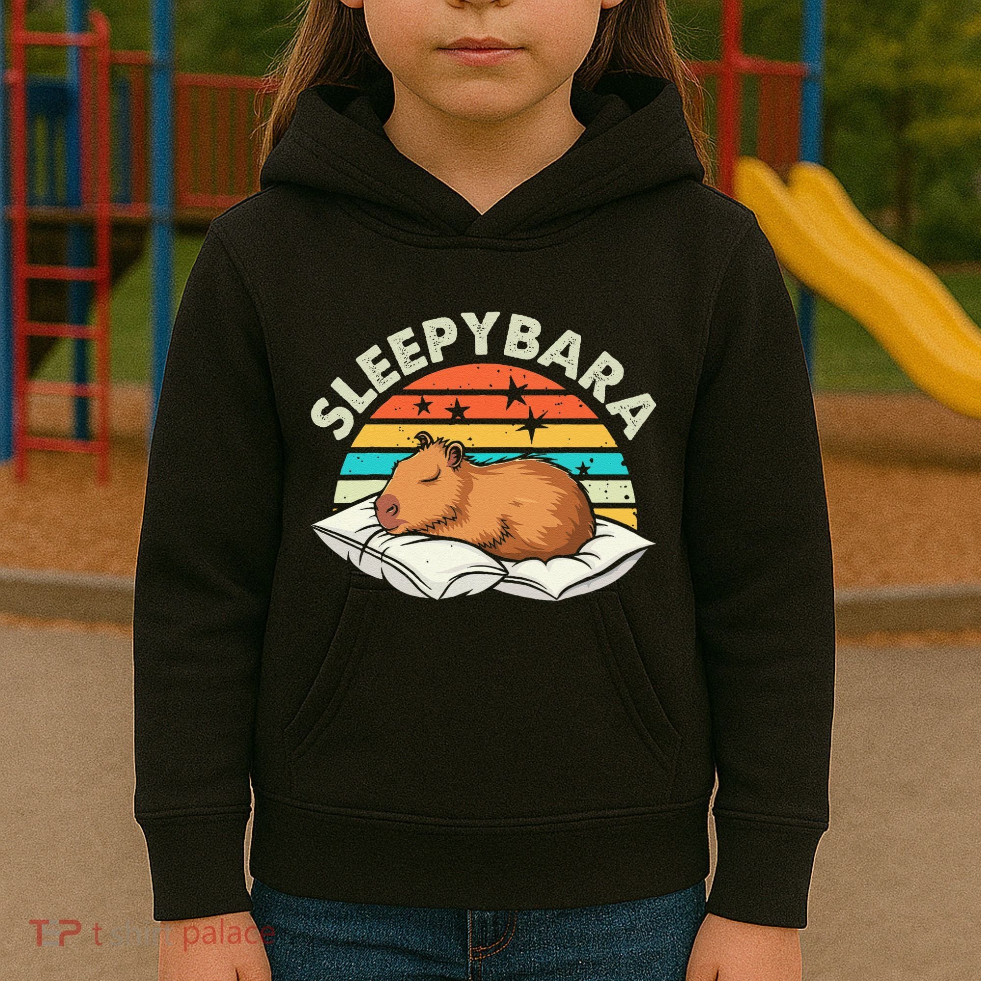 Capybara Pajamas Funny Capybara Costume Gift Kids Hoodie