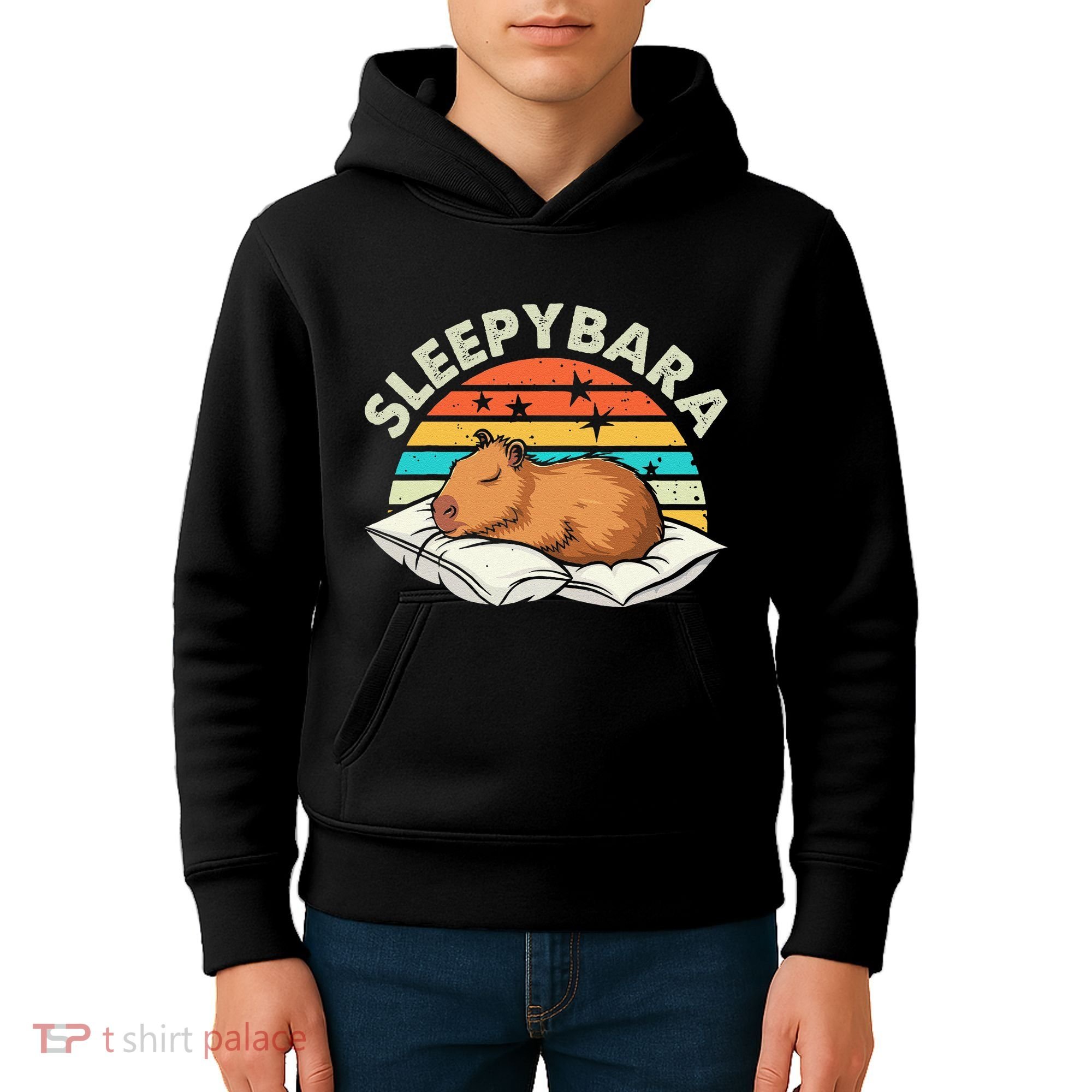 Capybara Pajamas Funny Capybara Costume Gift Kids Hoodie