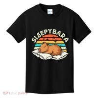 Capybara Pajamas Funny Capybara Costume Gift Kids T-Shirt thumb 0