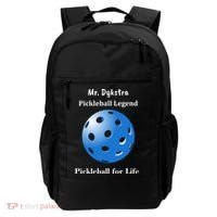 Custom Pickleball For Life Personalize Text Name Backpack thumb 0
