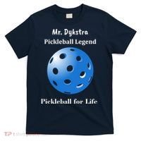 Custom Pickleball For Life Personalize Text Name T-Shirt thumb 0
