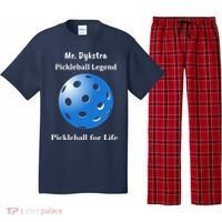 Custom Pickleball For Life Personalize Text Name Pajama Set thumb 0