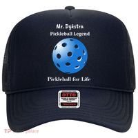 Custom Pickleball For Life Personalize Text Name Hat thumb 0