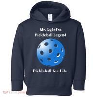 Custom Pickleball For Life Personalize Text Name Toddler Hoodie thumb 0