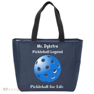 Custom Pickleball For Life Personalize Text Name Tote Bag