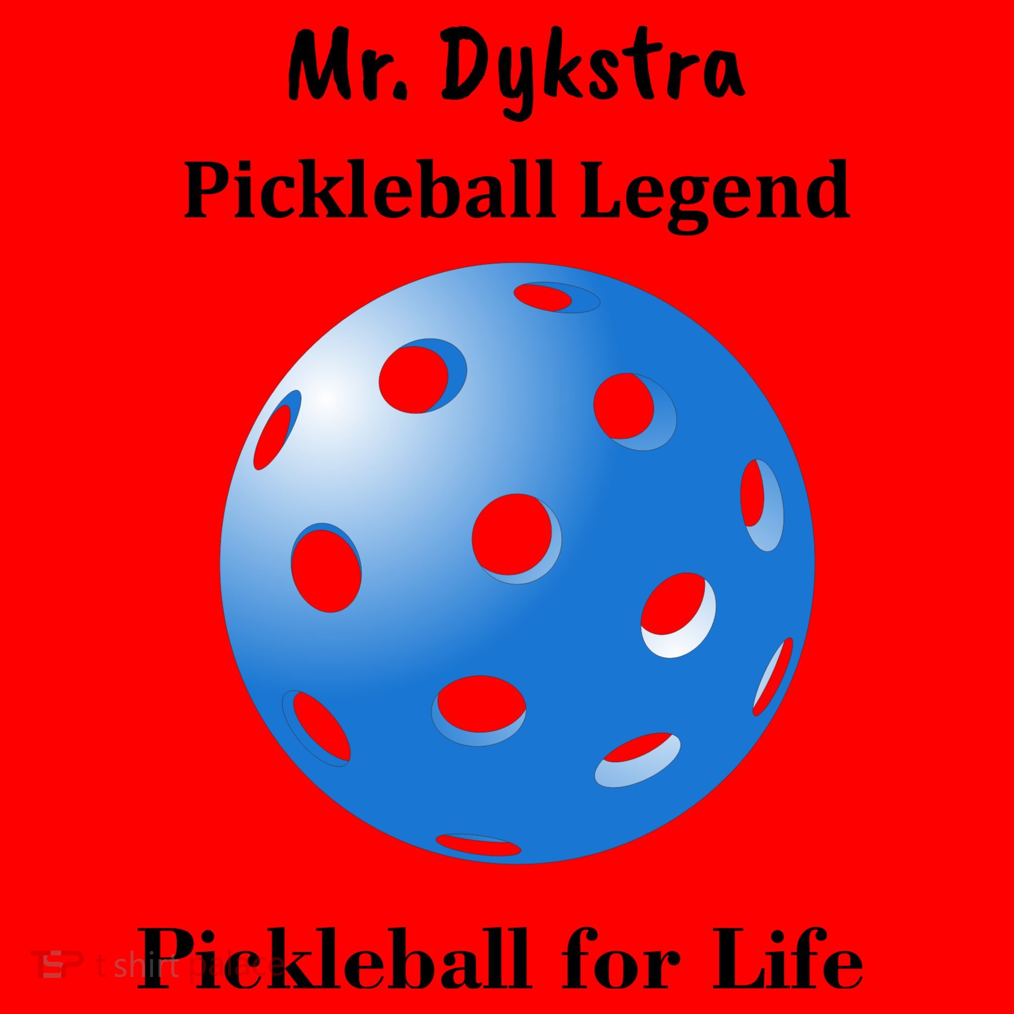 Custom Pickleball For Life Personalize Text Name Santa Hat