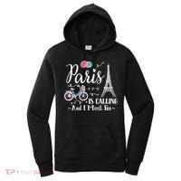 Cute Paris France Vacation Travel Funny Christmas Gift Women's Hoodie thumb 0