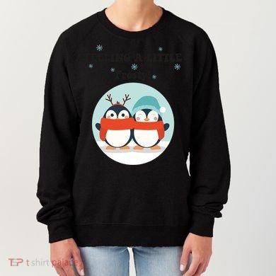 Christmas Penguin Frosty Funny Gift Women's Sweatshirt