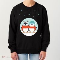Christmas Penguin Frosty Funny Gift Women's Sweatshirt thumb 0