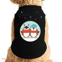 Christmas Penguin Frosty Funny Gift Doggie Tank thumb 0