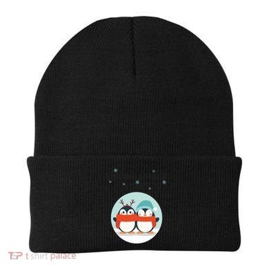 Christmas Penguin Frosty Funny Gift Beanie
