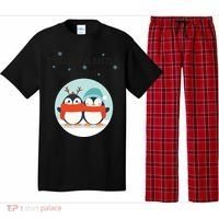 Christmas Penguin Frosty Funny Gift Pajama Set thumb 0