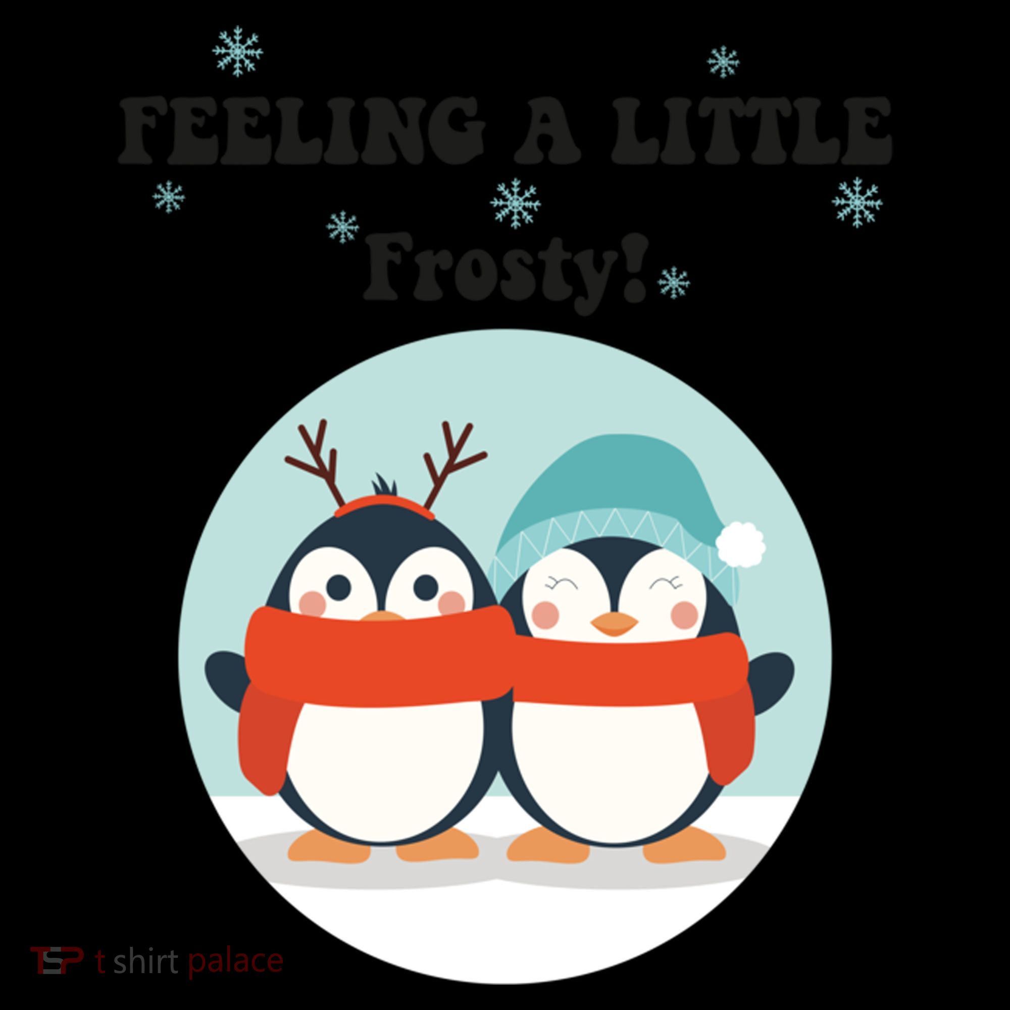 Christmas Penguin Frosty Funny Gift Pajama Set