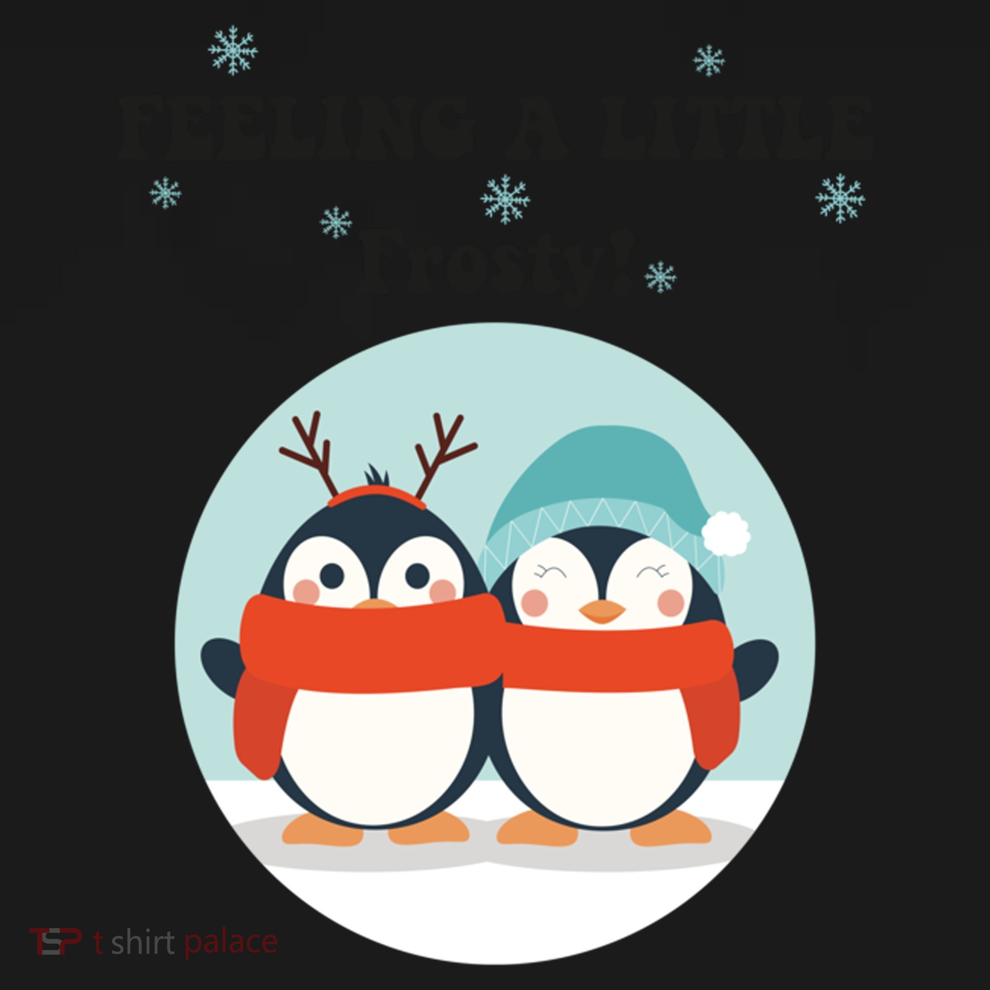 Christmas Penguin Frosty Funny Gift Ornament