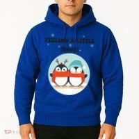 Christmas Penguin Frosty Funny Gift Hoodie thumb 2