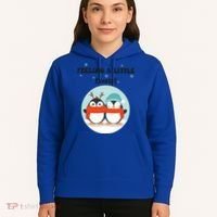 Christmas Penguin Frosty Funny Gift Hoodie thumb 5
