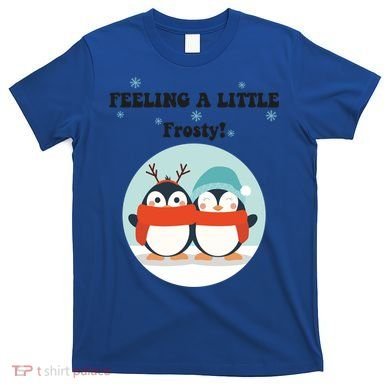Christmas Penguin Frosty Funny Gift T-Shirt