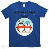 Christmas Penguin Frosty Funny Gift T-Shirt thumb 0