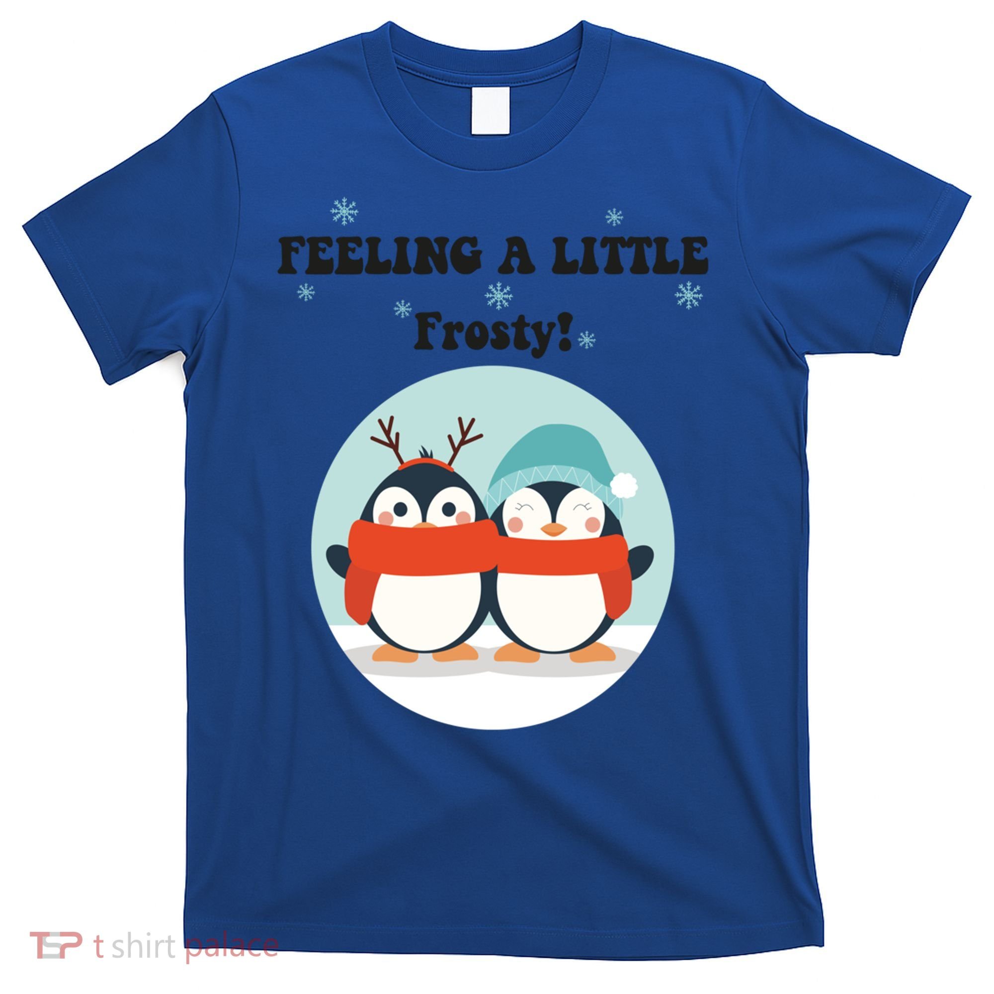 Christmas Penguin Frosty Funny Gift T-Shirt