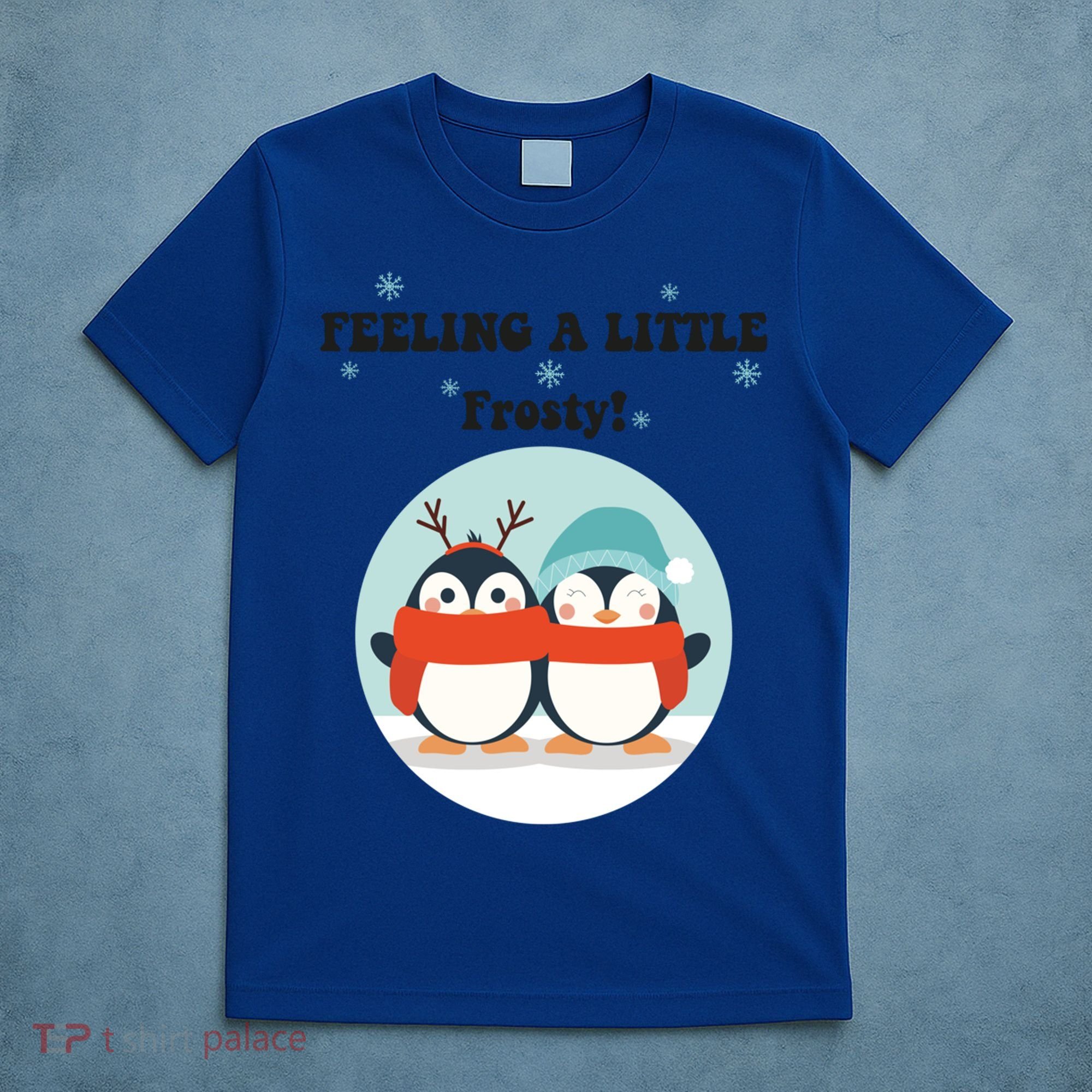 Christmas Penguin Frosty Funny Gift T-Shirt