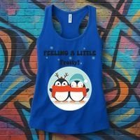 Christmas Penguin Frosty Funny Gift Women's Tank Top thumb 3