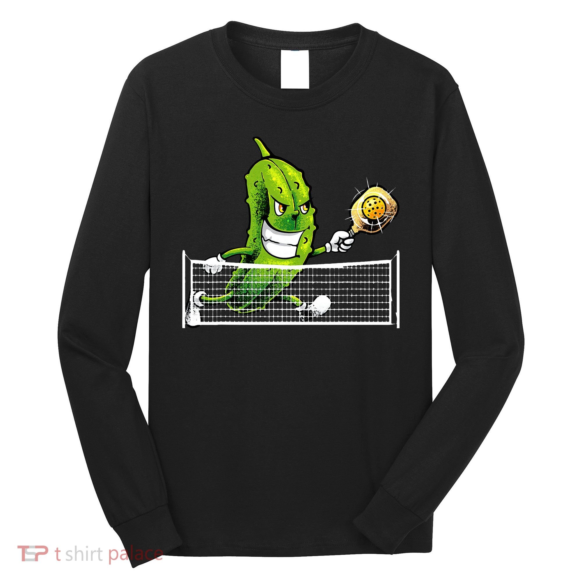 Cute Pickleball For Men Women Racket Sport Pickleball Lover Long Sleeve Shirt