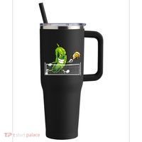 Cute Pickleball For Men Women Racket Sport Pickleball Lover 40oz Vacuum Insulated Stainless Steel Travel Tumbler thumb 0