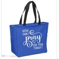 Christian Prayer For You Jesus Or Faith How Can I Pray Team Tote Bag thumb 2
