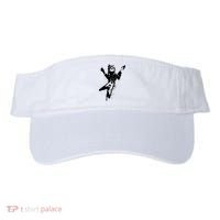Cat Playing Flying V Guitar Musician Cat Lover TShirt Visor thumb 0