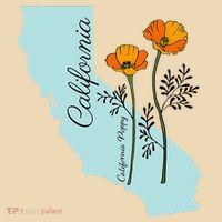 California Poppy Flower Tote Bag thumb 4