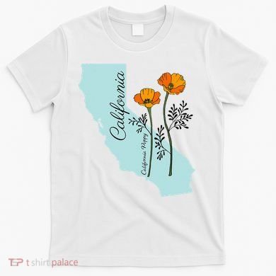 California Poppy Flower T-Shirt