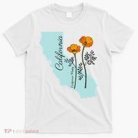 California Poppy Flower T-Shirt thumb 0