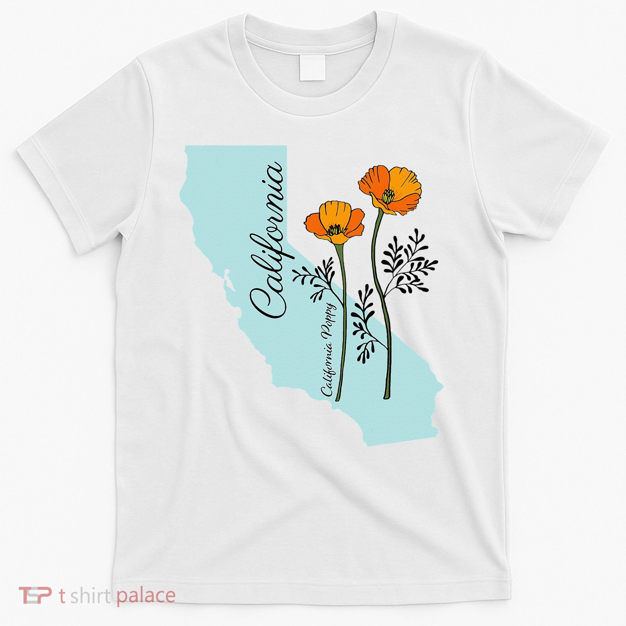 California Poppy Flower T-Shirt