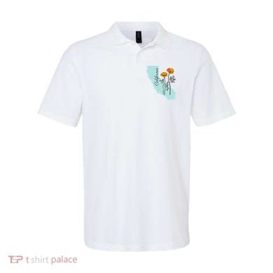 California Poppy Flower Polo