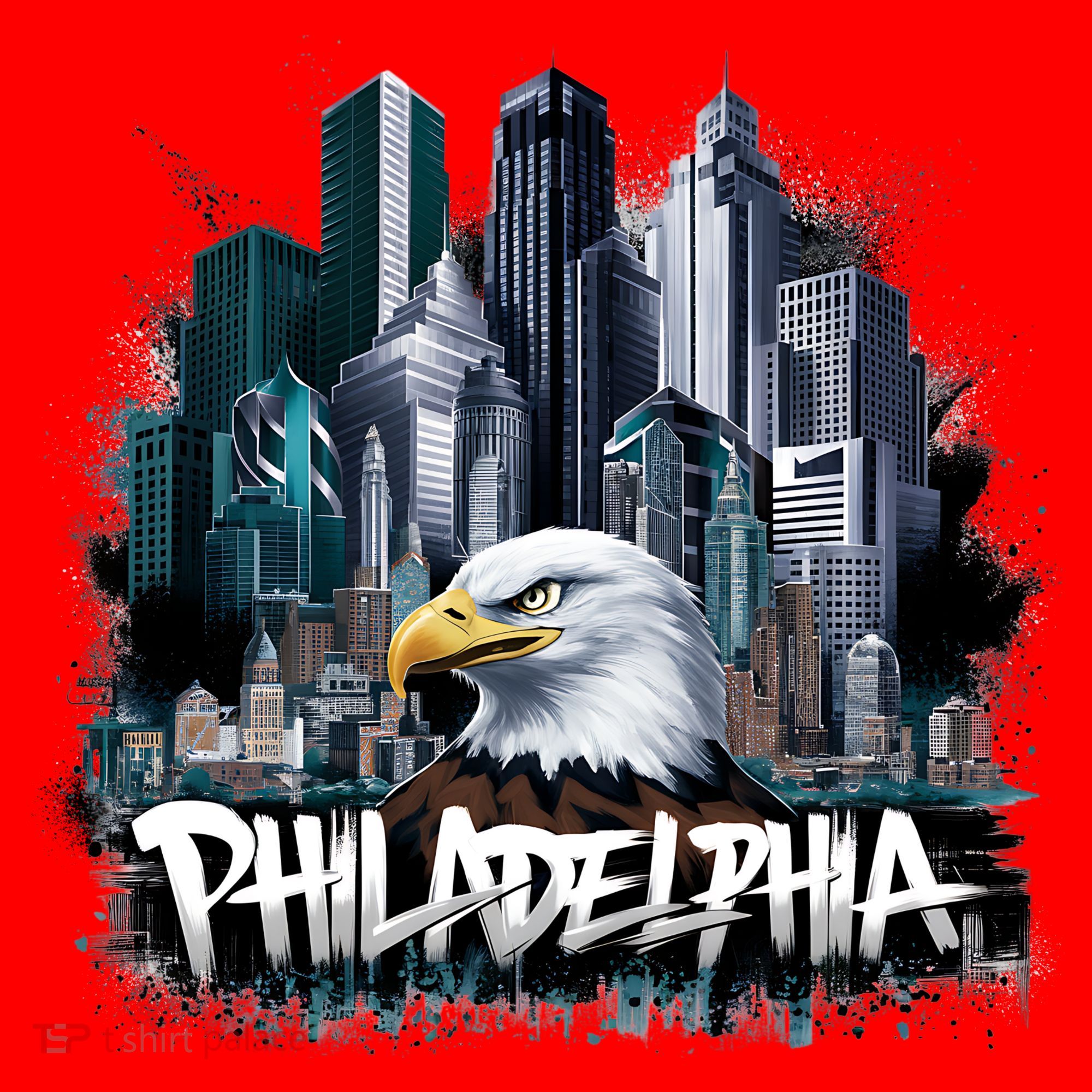 Cool Philadelphia Football Eagles Santa Hat